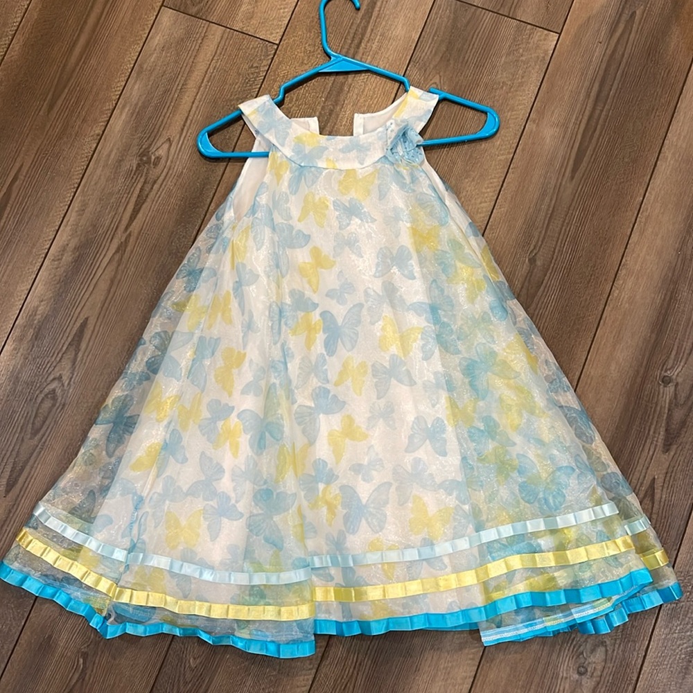 Jessica Ann girls Dress about knee length size 6x